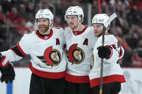 Ottawa senators 2021 2025 jersey